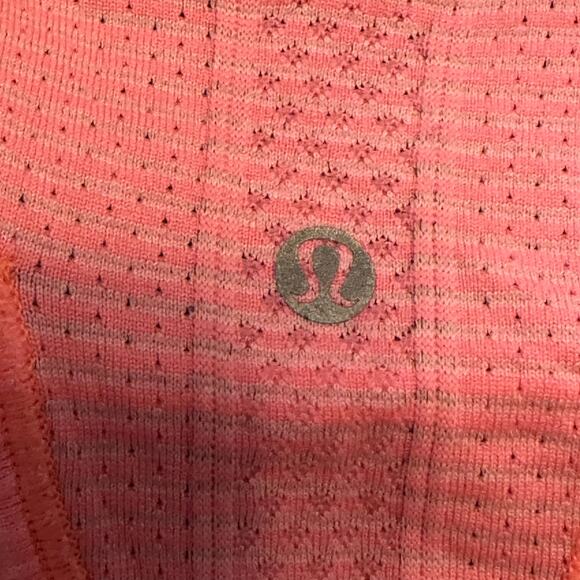Lululemon Swiftly Tech Racerback Heathered Grapefruit First Release 4 - Picture 3 of 5